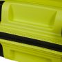Valise cabine rigide Intuo Extensible avec compartiment ordinateur 55 cm Lime