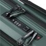 Valise cabine rigide Intuo Extensible avec compartiment ordinateur 55 cm Olive Green