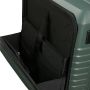 Valise cabine rigide Intuo Extensible avec compartiment ordinateur 55 cm Olive Green