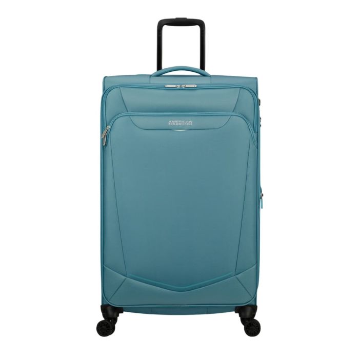 Valise souple extensible Summer Ride 4 roues 80 cm Breeze Blue