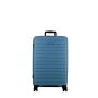 Valise M rigide Striper extensible 66 cm Bleu