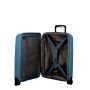 Valise M rigide Striper extensible 66 cm Bleu