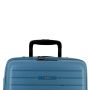 Valise M rigide Striper extensible 66 cm Bleu