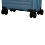 Valise M rigide Striper extensible 66 cm Bleu