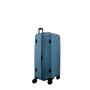 Valise M rigide Striper extensible 66 cm Bleu