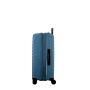 Valise M rigide Striper extensible 66 cm Bleu