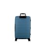 Valise M rigide Striper extensible 66 cm Bleu