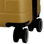 Valise M rigide extensible Arogado - Esco 64 Litres Moutarde