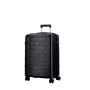 Valise M rigide extensible Arogado - Esco 64 Litres Noir