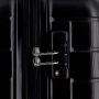 Valise M rigide extensible Arogado - Esco 64 Litres Noir
