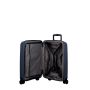 Valise cabine rigide Striper extensible 55 cm Bleu Foncé