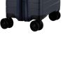 Valise cabine rigide Striper extensible 55 cm Bleu Foncé