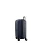 Valise cabine rigide Striper extensible 55 cm Bleu Foncé