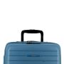 Valise cabine rigide Striper extensible 55 cm Bleu