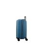 Valise cabine rigide Striper extensible 55 cm Bleu