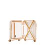 Lot de 3 valises rigides 49403 Extensibles 56, 67 et 78 cm Milky