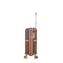 Lot de 3 valises rigides 49403 Extensibles 56, 67 et 78 cm Coffee