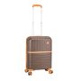 Valise cabine rigide S49403 56 cm Coffee