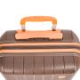 Valise cabine rigide S49403 56 cm Coffee