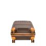 Valise cabine rigide S49403 56 cm Coffee