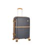 Lot de 3 valises rigides 49403 Extensibles 56, 67 et 78 cm Dark Grey