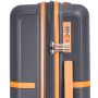 Lot de 3 valises rigides 49403 Extensibles 56, 67 et 78 cm Dark Grey