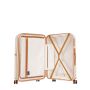 Lot de 3 valises rigides 49403 Extensibles 56, 67 et 78 cm Milky