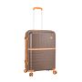 Lot de 3 valises rigides 49403 Extensibles 56, 67 et 78 cm Coffee