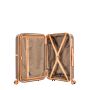 Lot de 3 valises rigides 49403 Extensibles 56, 67 et 78 cm Coffee