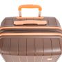 Lot de 3 valises rigides 49403 Extensibles 56, 67 et 78 cm Coffee