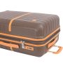 Lot de 3 valises rigides 49403 Extensibles 56, 67 et 78 cm Coffee