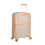 Valise rigide S49403 extensible 78 cm Taupe