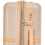Valise rigide S49403 extensible 78 cm Taupe