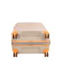 Valise rigide S49403 extensible 78 cm Taupe