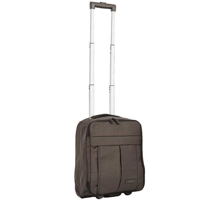 Valise underseat souple 32138 40 cm Coffee