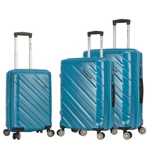 Lot de 3 valises rigides 43903 Extensibles 55, 68 et 79 cm Teal Blue Lot de 3 valises rigides 43903 Extensibles 55, 68 et 79 cm Teal Blue