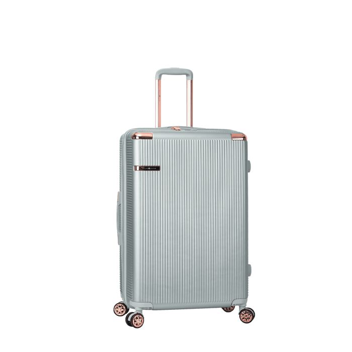 Valise rigide S44303 extensible 67 cm Silver