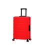 Lot de 3 valises rigides 20503 55, 67 et 77 cm Rouge
