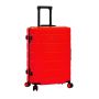 Lot de 3 valises rigides 20503 55, 67 et 77 cm Rouge