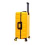 Lot de 3 valises rigides 20503 55, 67 et 77 cm Rouge