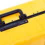 Lot de 3 valises rigides 20503 55, 67 et 77 cm Rouge