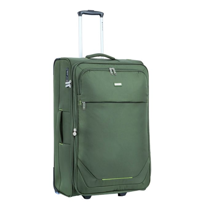 Valise souple S48503 Extensible 72 cm Khaki vert