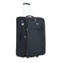 Lot de 3 valises souples S48503 Extensibles 54, 62 et 73 cm Black