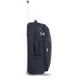 Lot de 3 valises souples S48503 Extensibles 54, 62 et 73 cm Black