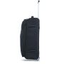 Lot de 3 valises souples S48503 Extensibles 54, 62 et 73 cm Black