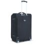 Lot de 3 valises souples S48503 Extensibles 54, 62 et 73 cm Black