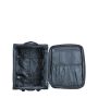 Lot de 3 valises souples S48503 Extensibles 54, 62 et 73 cm Black
