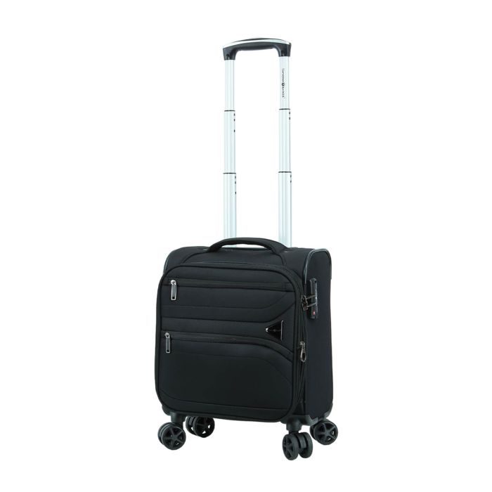 Valise cabine souple 21505 Extensible et Underseater 45 cm Noir