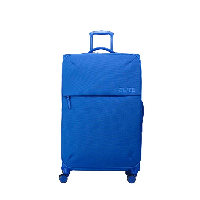 Valise souple Pure Soft Extensible 78 cm Bleu Classique