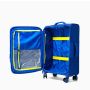 Valise souple Pure Soft Extensible 78 cm Bleu Classique